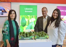 Georgette Lahoud, Mohamad Hijazi and Yara Hijazi from Lebanese Avocado